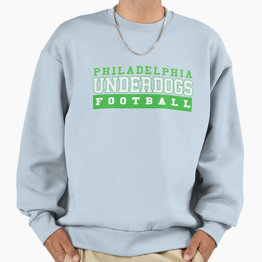 Philadelphia Underdogs Football T-Shirt - Unique Graphic for Adults - T-Shirt, Sweatshirt, Hoodie