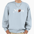 Football Mom Supportive American Sweatshirt - Graphic Print Men Women - T-Shirt, Sweatshirt, Hoodie