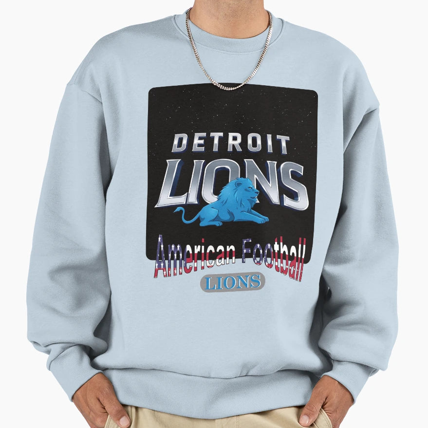 Name American Football Team Sweatshirt - Custom Art Print for Adults - T-Shirt, Sweatshirt, Hoodie
