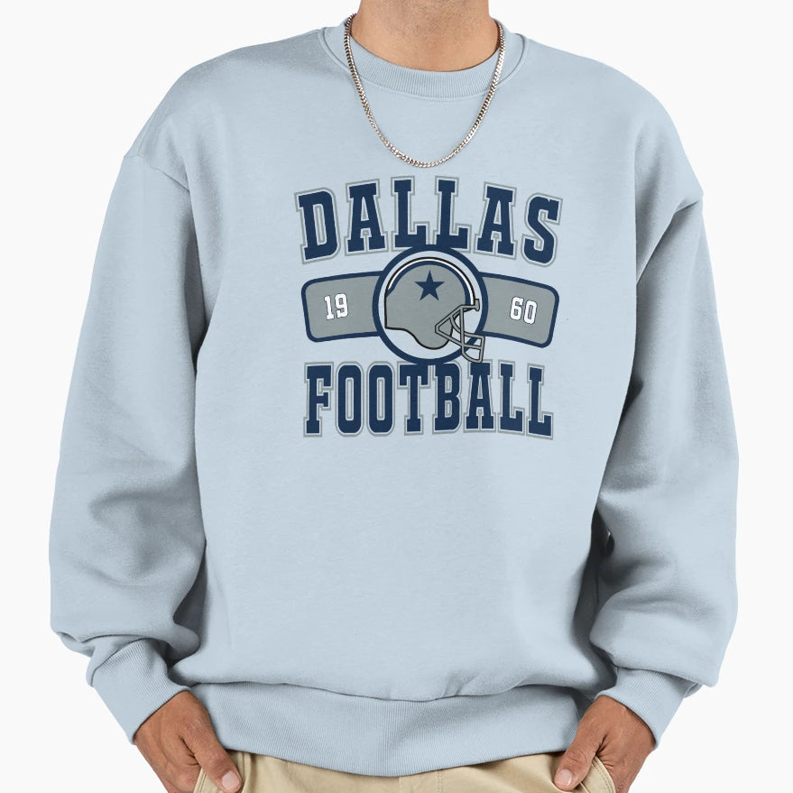 Dallas Cowboys Sweatshirt - Casual Everyday Wear for Adults - T-Shirt, Sweatshirt, Hoodie