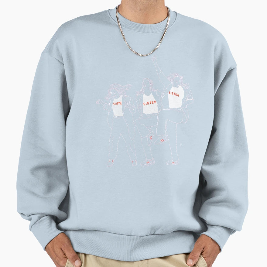 H I M Sisters Sweatshirt - Graphic Print Men Women - T-Shirt, Sweatshirt, Hoodie