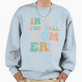 My Football Mom Era Groovy Sweatshirt - Aesthetic Graphic for Adults - T-Shirt, Sweatshirt, Hoodie