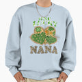 One Lucky Nana Heart St Patricks Sweatshirt - Minimalist Print for Adults - T-Shirt, Sweatshirt, Hoodie