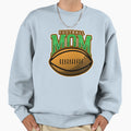 Football Mom Sweatshirt - Minimalist Print Men Women - T-Shirt, Sweatshirt, Hoodie