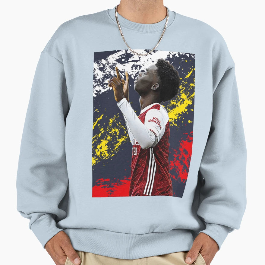 Bukayo Sweatshirt - Fun Novelty Design Men Women - T-Shirt, Sweatshirt, Hoodie