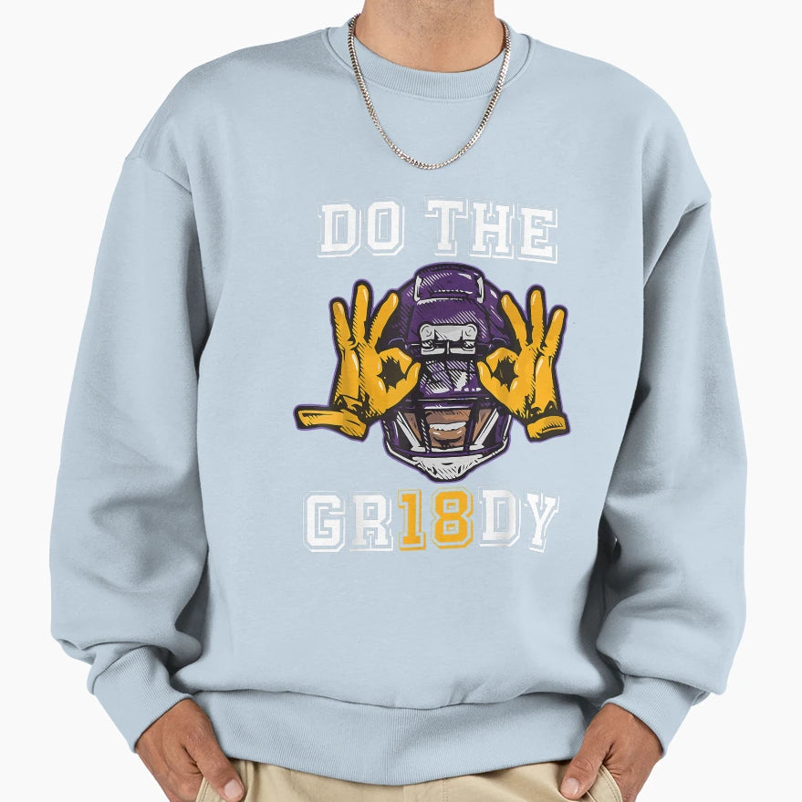 Do Griddy Griddy Dance Football T-Shirt - Minimalist Print for Adults - T-Shirt, Sweatshirt, Hoodie