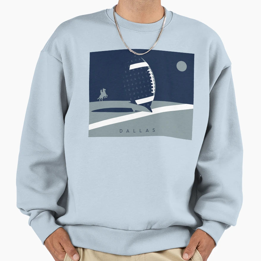 Dallas Dallas Texas Texas Sweatshirt - Casual Everyday Wear Unisex - T-Shirt, Sweatshirt, Hoodie