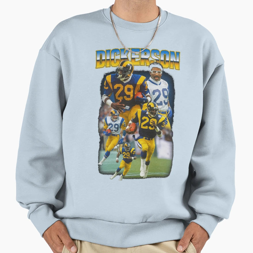 Eric Dickerson Los Angeles Sweatshirt - Graphic Print Men Women - T-Shirt, Sweatshirt, Hoodie
