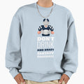 Dont Drink And Draft Fantasy Sweatshirt - Minimalist Print for Adults - T-Shirt, Sweatshirt, Hoodie