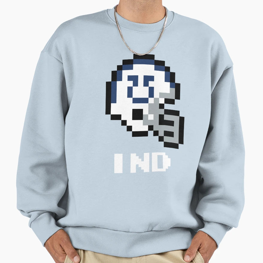 Indianapolis Colts Tecmo Super Bowl Sweatshirt - Aesthetic Graphic Unisex - T-Shirt, Sweatshirt, Hoodie