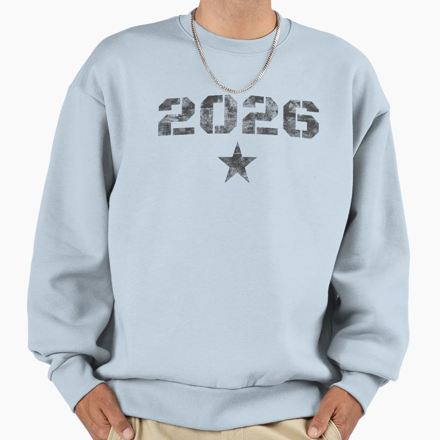 Camo 2026 Sweatshirt - Minimalist Print Men Women - T-Shirt, Sweatshirt, Hoodie