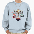 Battle Crown Sweatshirt - Graphic Print for Adults - T-Shirt, Sweatshirt, Hoodie