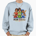 Mom Squad Sports Soccer Football Sweatshirt - Casual Everyday Wear Unisex - T-Shirt, Sweatshirt, Hoodie