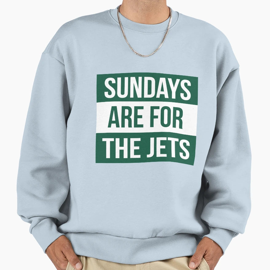 Sundays Are Jets Shirts T-Shirt - Minimalist Print Unisex - T-Shirt, Sweatshirt, Hoodie
