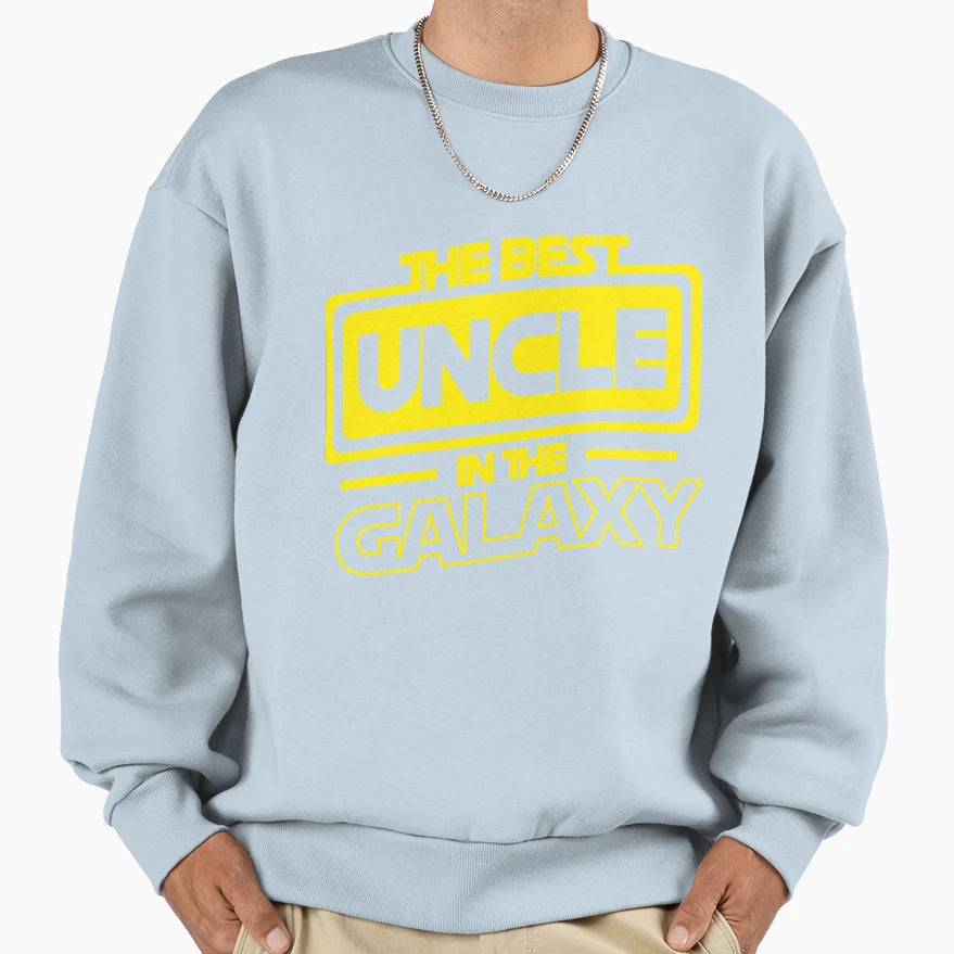 Best Uncle Galaxy Sweatshirt - Streetwear Style Men Women - T-Shirt, Sweatshirt, Hoodie
