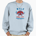 Damn I Love Football Milf Football Sweatshirt - Minimalist Print Unisex - T-Shirt, Sweatshirt, Hoodie