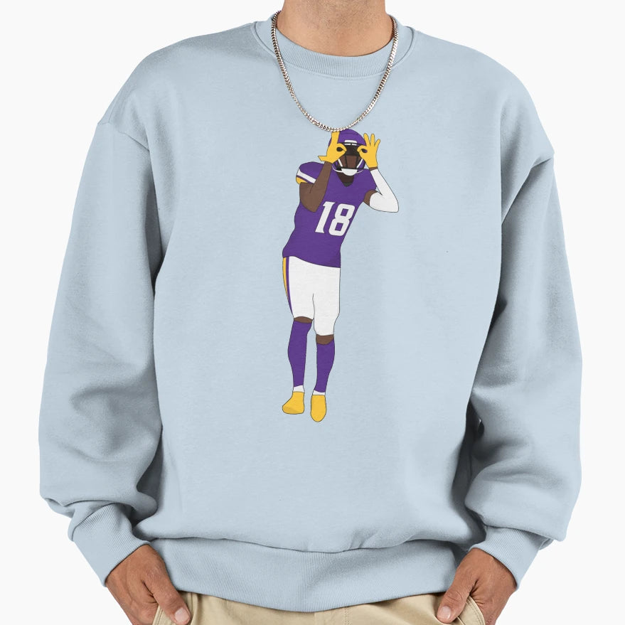 Jefferson Griddy Sweatshirt - Aesthetic Graphic for Adults - T-Shirt, Sweatshirt, Hoodie