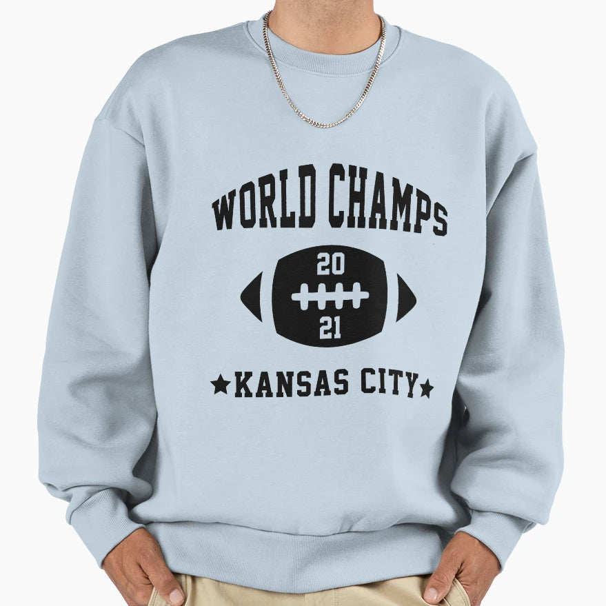 2021 Kansas City Football Gift Sweatshirt - Aesthetic Graphic for Adults - T-Shirt, Sweatshirt, Hoodie