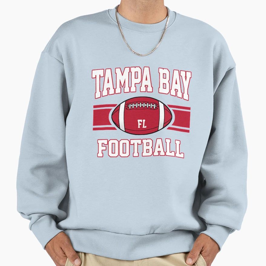 Tampa Bay Football Gameday Sweatshirt - Minimalist Print Unisex - T-Shirt, Sweatshirt, Hoodie