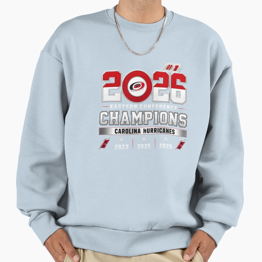 Carolina Hurricanes Eastern Sweatshirt - Fun Novelty Design Unisex - T-Shirt, Sweatshirt, Hoodie