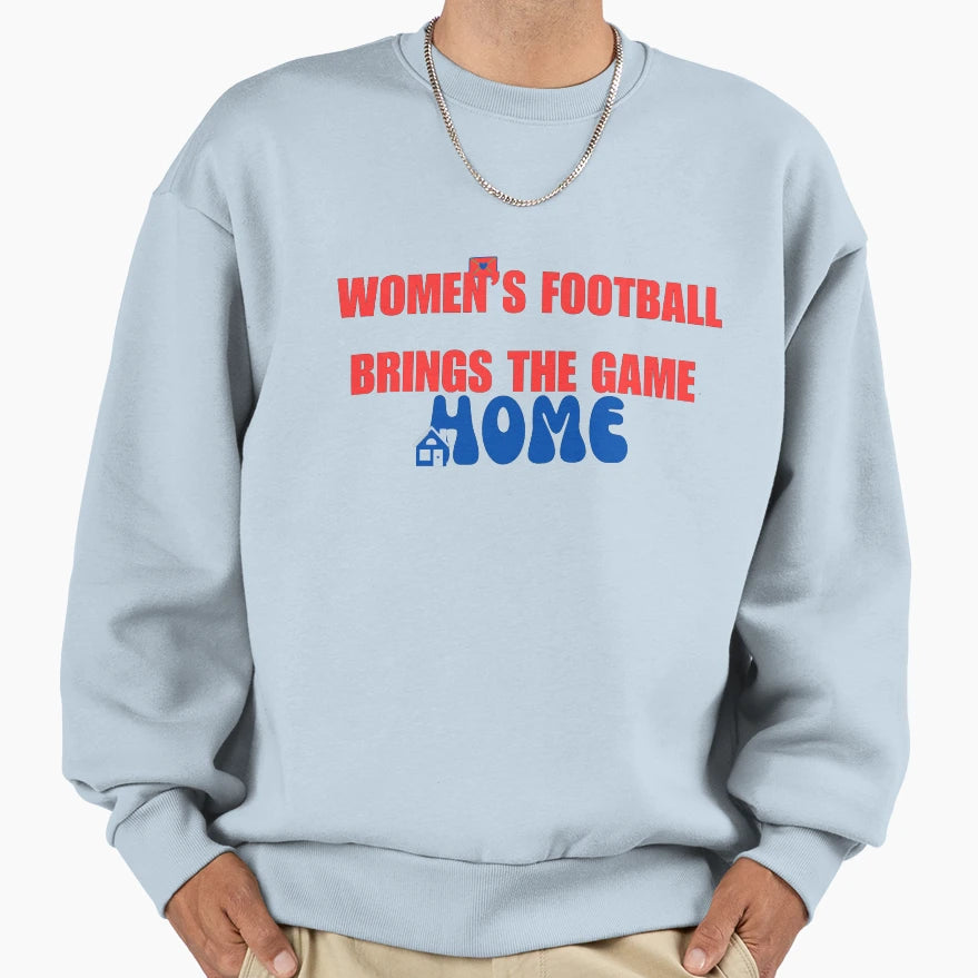 Womens Football Sweatshirt - Fun Novelty Design Men Women - T-Shirt, Sweatshirt, Hoodie