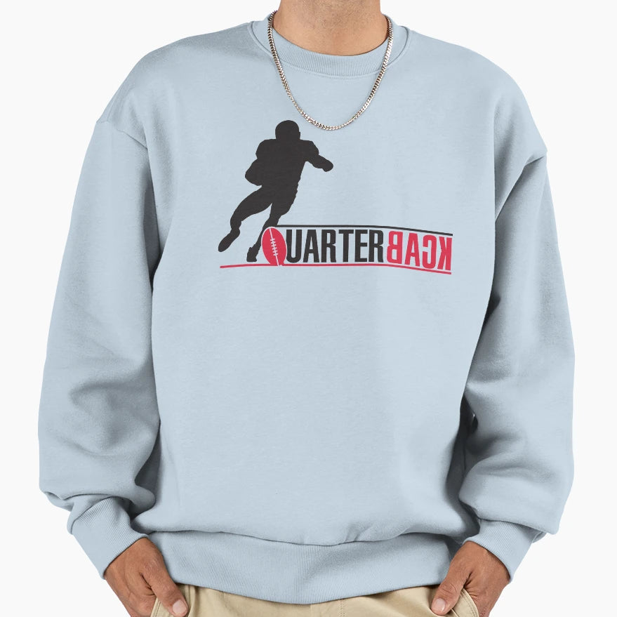 Quarterback Sweatshirt - Novelty Apparel Unisex - T-Shirt, Sweatshirt, Hoodie