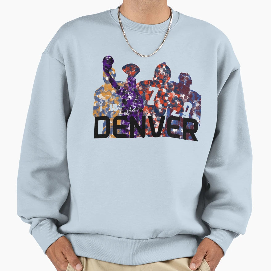 Denver Legends Sweatshirt - Graphic Print for Adults - T-Shirt, Sweatshirt, Hoodie