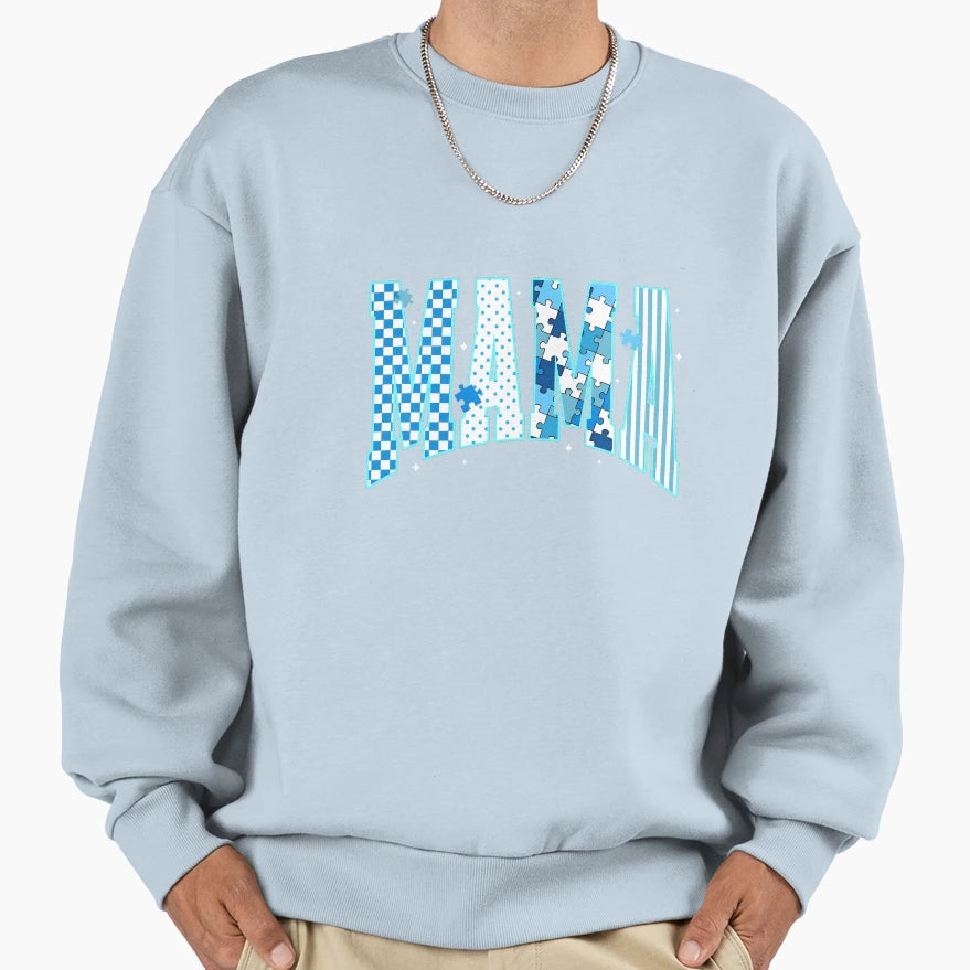 Autism Mama Sweatshirt - Fun Novelty Design Unisex - T-Shirt, Sweatshirt, Hoodie