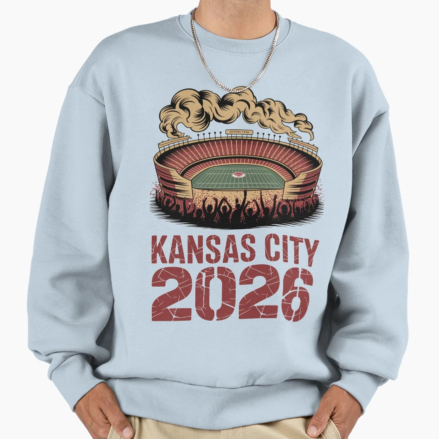 Kansas City 2026 Arrowhead Stadium T-Shirt - Aesthetic Graphic Unisex - T-Shirt, Sweatshirt, Hoodie