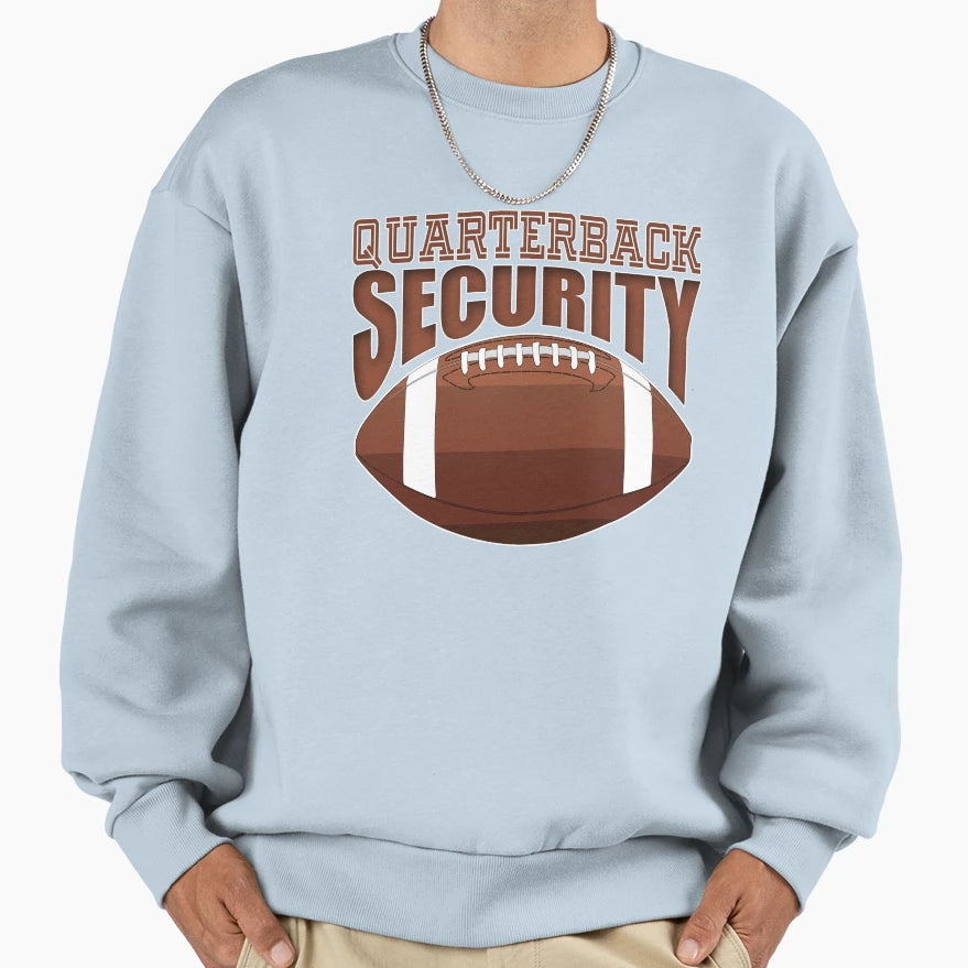 Quarterback Security Offensive Sweatshirt - Unique Graphic for Adults - T-Shirt, Sweatshirt, Hoodie