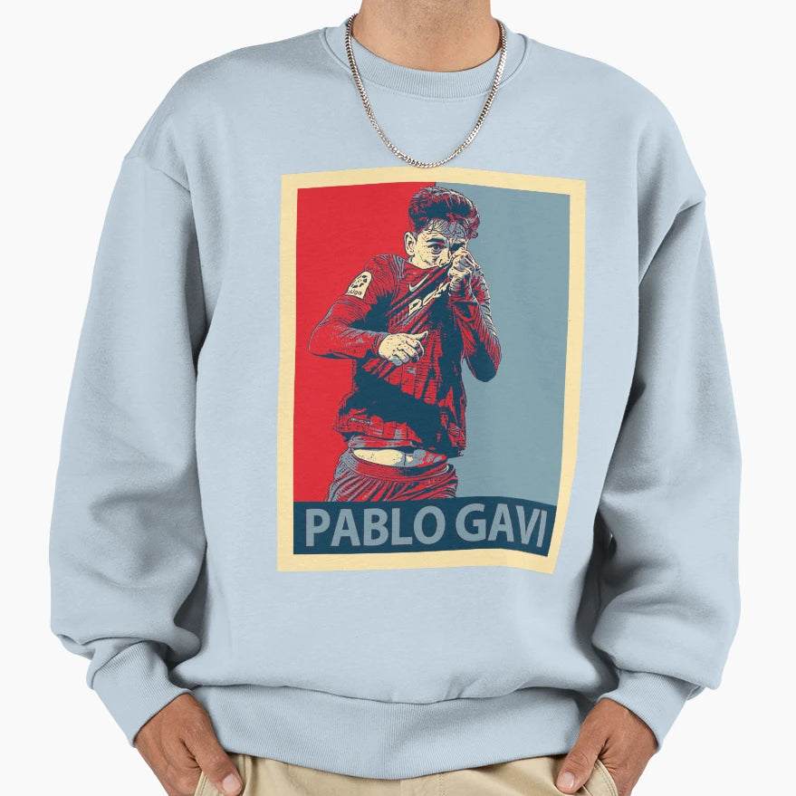 Pablo Gavi Sweatshirt - Trendy Graphic Men Women - T-Shirt, Sweatshirt, Hoodie