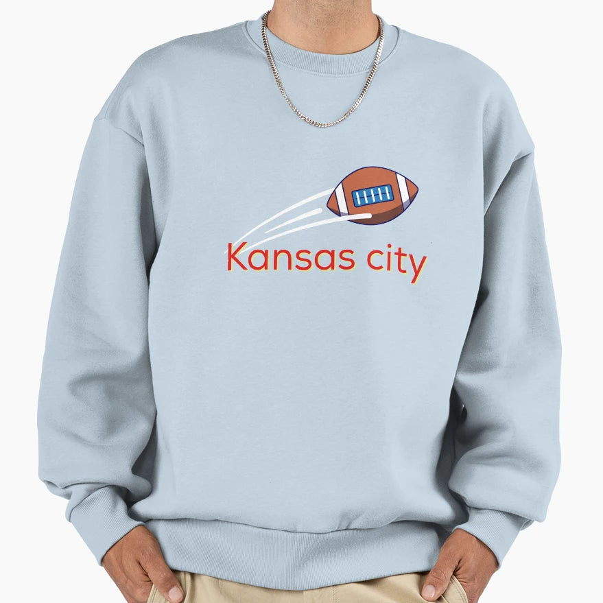 Kansas City Sweatshirt - Custom Art Print for Adults - T-Shirt, Sweatshirt, Hoodie