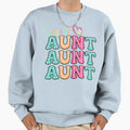 Colorful Soccer Aunt Polka Dot Sweatshirt - Streetwear Style for Adults - T-Shirt, Sweatshirt, Hoodie