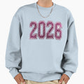 Happy New Year 2026 Fireworks Sweatshirt - Fun Novelty Design Men Women - T-Shirt, Sweatshirt, Hoodie