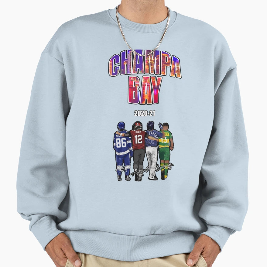 Champa Bay Sweatshirt - Casual Everyday Wear Unisex - T-Shirt, Sweatshirt, Hoodie
