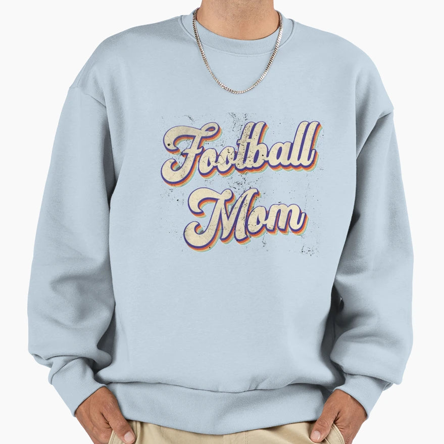 Football Mom Bleached Mom Life T-Shirt - Custom Art Print for Adults - T-Shirt, Sweatshirt, Hoodie
