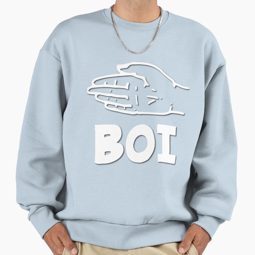 Hand Series Roasting Hand Boi Sweatshirt - Fun Novelty Design for Adults - T-Shirt, Sweatshirt, Hoodie