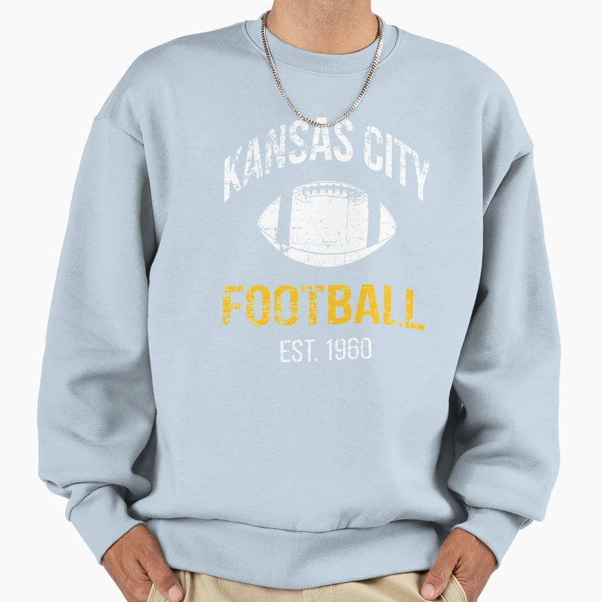 Kansas City Football Team Sweatshirt - Unique Graphic Unisex - T-Shirt, Sweatshirt, Hoodie