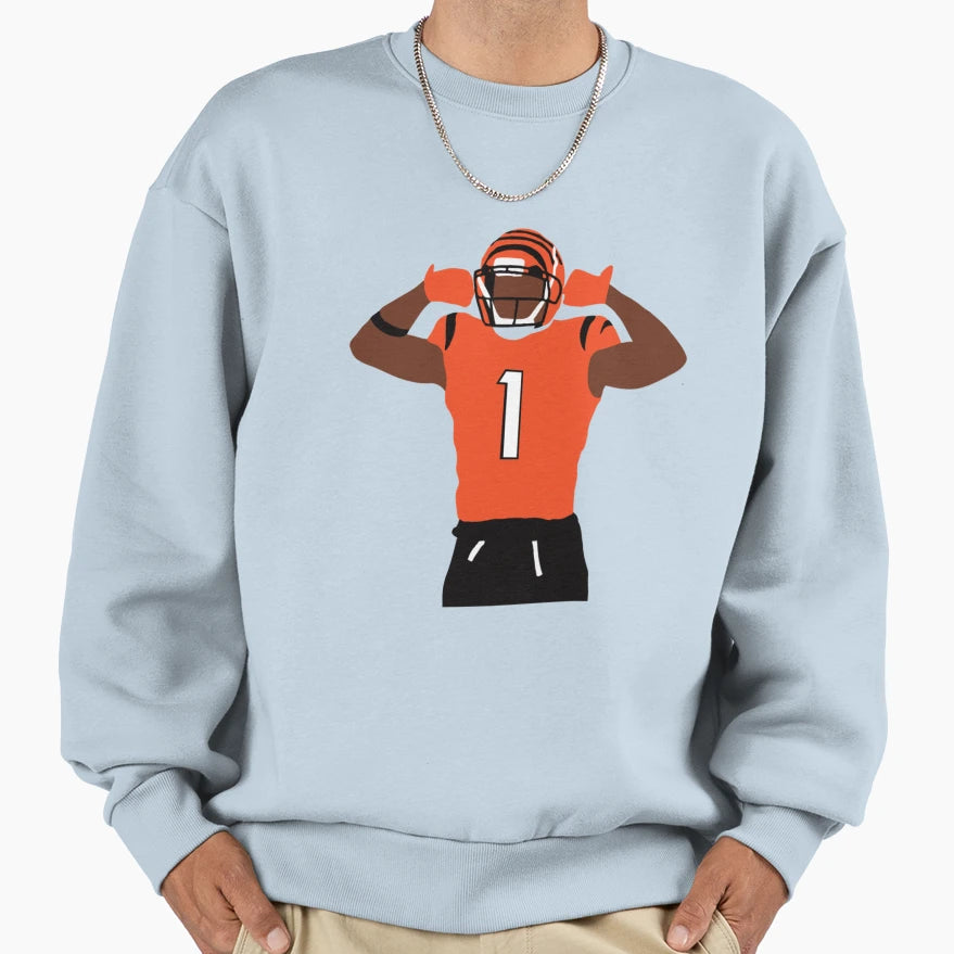 Jamarr Chase Sweatshirt - Unique Graphic Men Women - T-Shirt, Sweatshirt, Hoodie