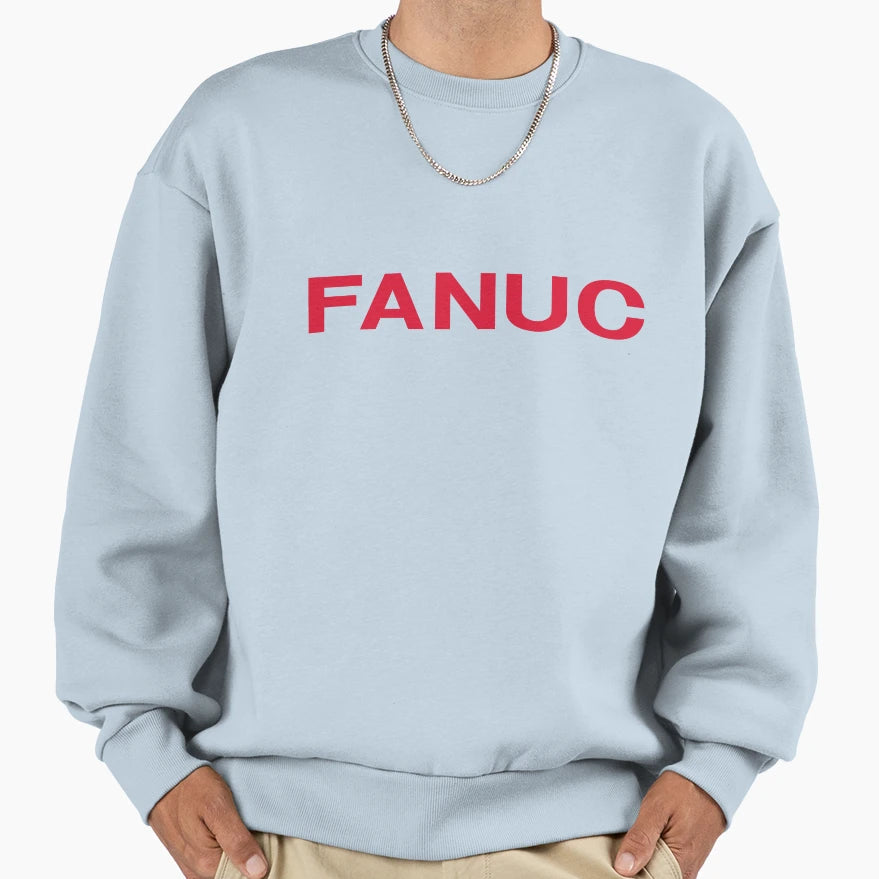Fanuc Logo Sweatshirt - Unique Graphic Unisex - T-Shirt, Sweatshirt, Hoodie