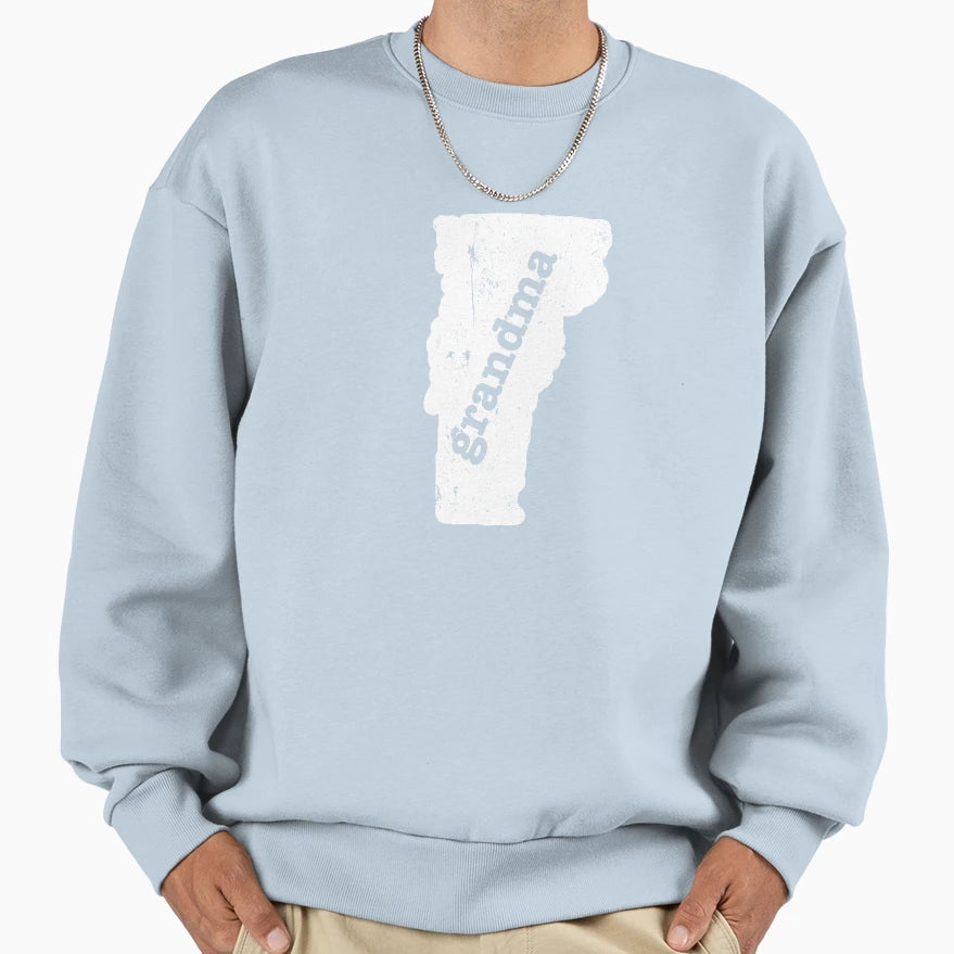 Vermont Grandma Gift Sweatshirt - Unique Graphic Men Women - T-Shirt, Sweatshirt, Hoodie