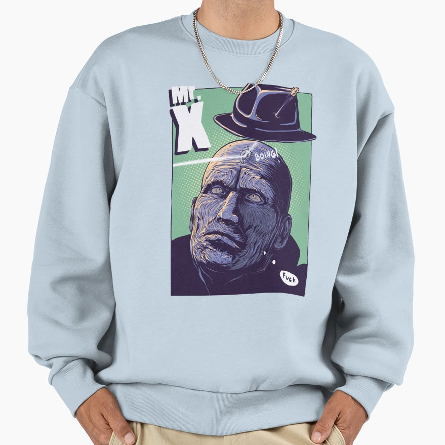 Mr X Sweatshirt - Trendy Graphic Unisex - T-Shirt, Sweatshirt, Hoodie