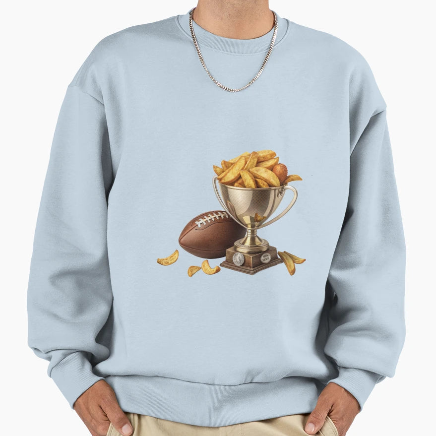 Potatoes Football Sweatshirt - Trendy Graphic for Adults - T-Shirt, Sweatshirt, Hoodie