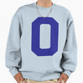 Number 0 Blue Zero Sports Sweatshirt - Casual Everyday Wear for Adults - T-Shirt, Sweatshirt, Hoodie