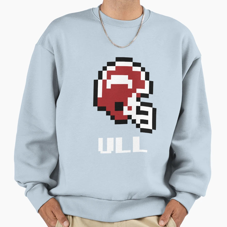 Louisiana Ragin Cajuns Tecmo Super Sweatshirt - Unique Graphic Men Women - T-Shirt, Sweatshirt, Hoodie