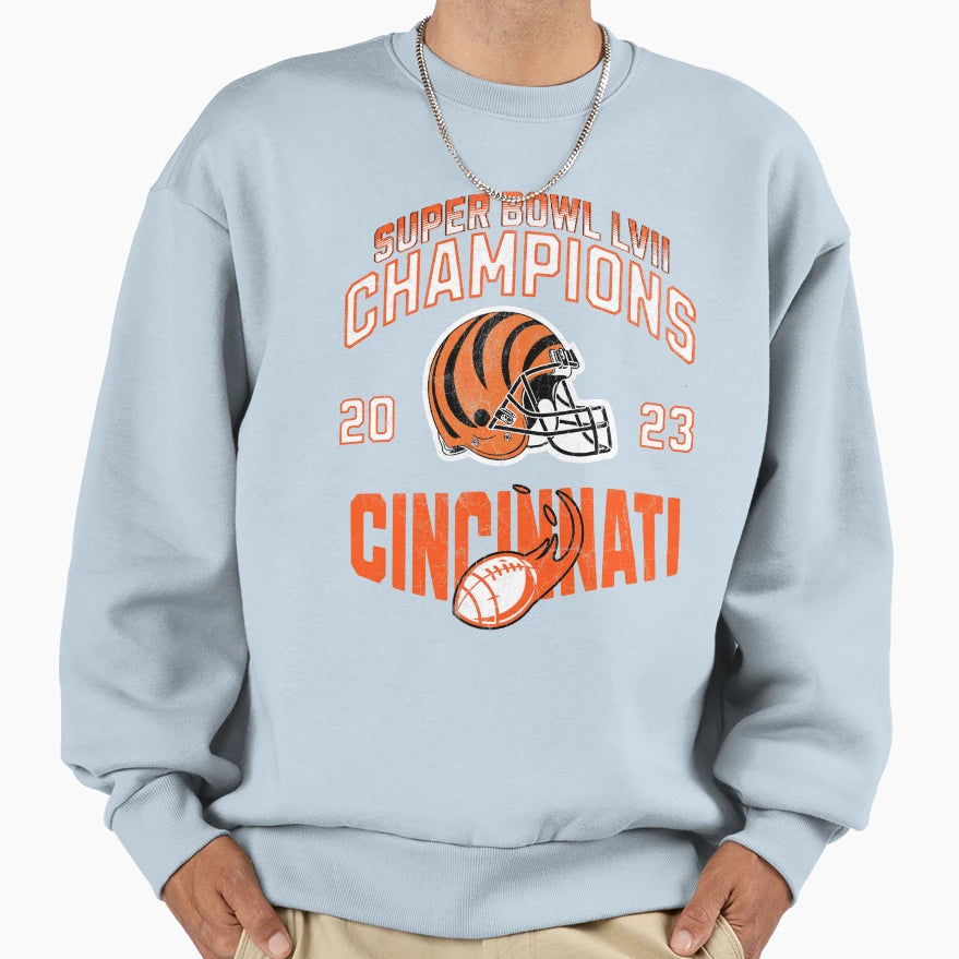 Superbowl Lvii Champions 2023 Sweatshirt - Casual Everyday Wear Unisex - T-Shirt, Sweatshirt, Hoodie