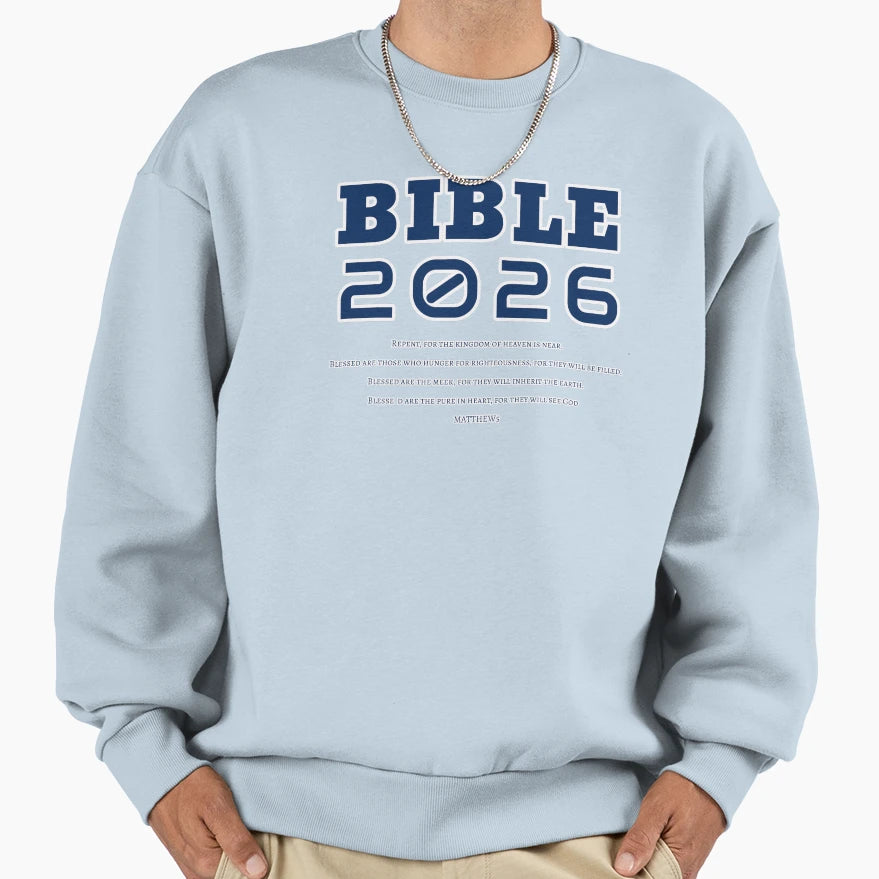 Bible2026 Sweatshirt - Graphic Print for Adults - T-Shirt, Sweatshirt, Hoodie