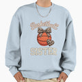 Basketball Sister Bandana Leopard Sweatshirt - Minimalist Print Unisex - T-Shirt, Sweatshirt, Hoodie