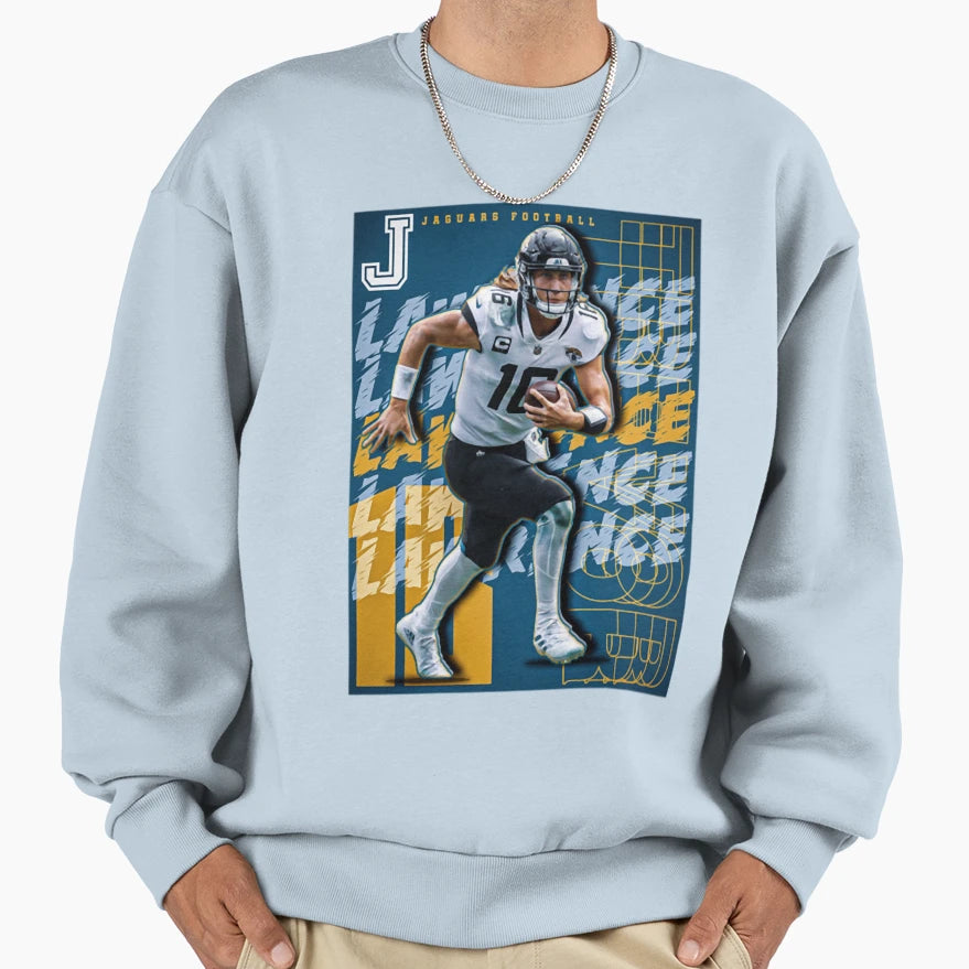 Player Sports Quarterback American Sweatshirt - Novelty Apparel for Adults - T-Shirt, Sweatshirt, Hoodie