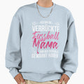 Im Crazy Football Mom Sweatshirt - Minimalist Print for Adults - T-Shirt, Sweatshirt, Hoodie